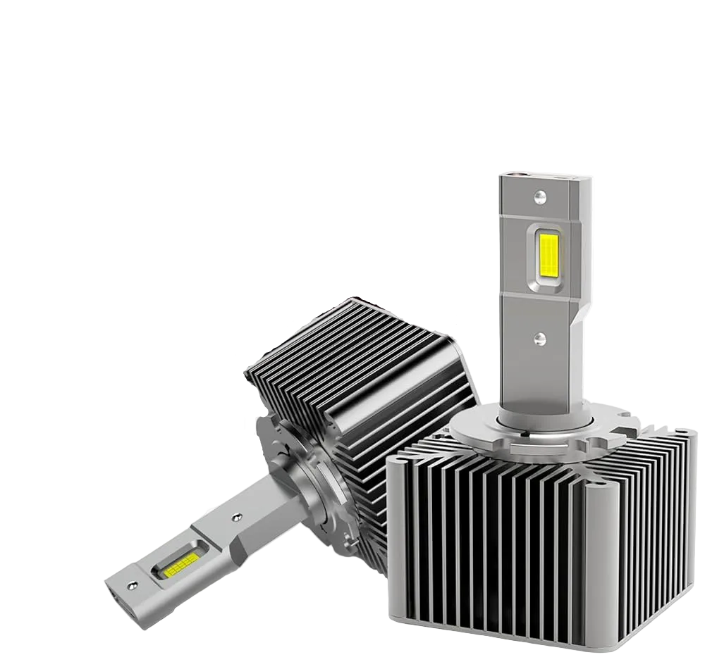 Headlight LED Bulb D3S 12V 50W 6000k (Pack of 2) Tag No.2