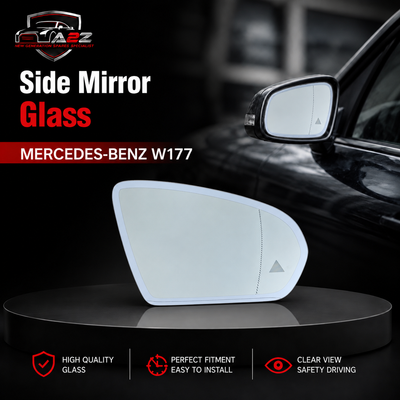Side Mirror Glass Set Left 0998101901 Right 0998102001 Compatible With MERCEDES-BENZ A-Class (W177)