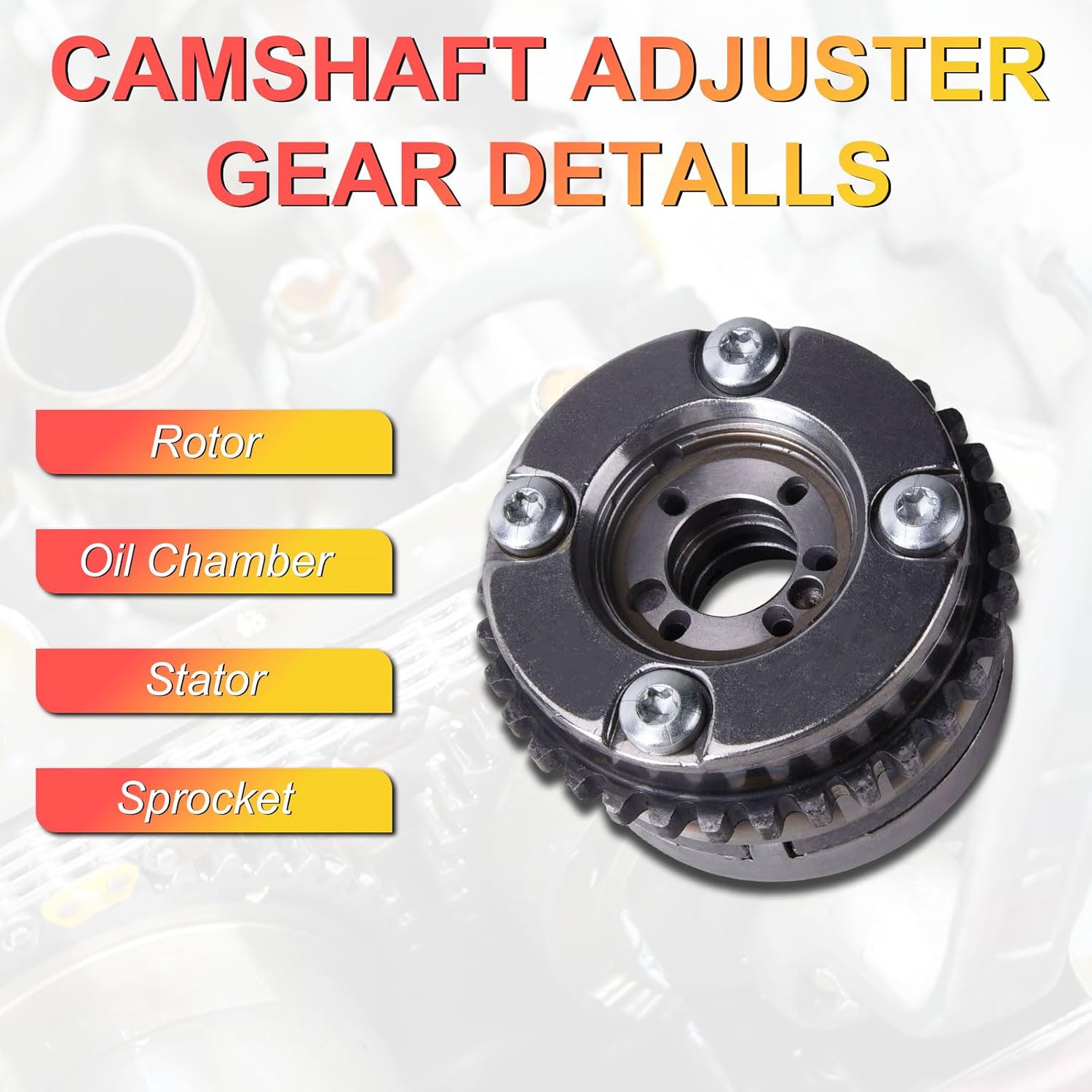 Left Intake Camshaft Adjuster Actuator Gear 2780505000 Compatible With MERCEDES BENZ