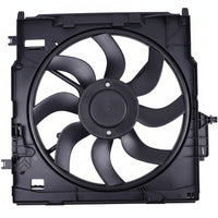 Engine Radiator Cooling Fan Assembly 17427634467 Compatible With  BMW X5 (E70) & X6 (E71, E72)