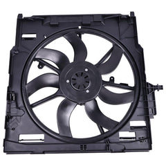 Engine Radiator Cooling Fan Assembly 17427634467 Compatible With  BMW X5 (E70) & X6 (E71, E72)