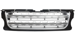 Front Bumper Grille (Black & Silver) LR051299 Compatible With Land Rover Discovery 4 (2014-16)