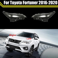 Front Headlight Glass Compatible With Toyota Fortuner 2016-19