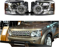 Head Lamp Assembly Left LR023536 & Right LR023537 Compatible With Land Rover Discovery 4 (2010-13)