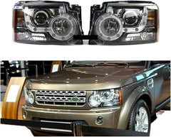 Head Lamp Assembly Left LR023536 & Right LR023537 Compatible With Land Rover Discovery 4 (2010-13)