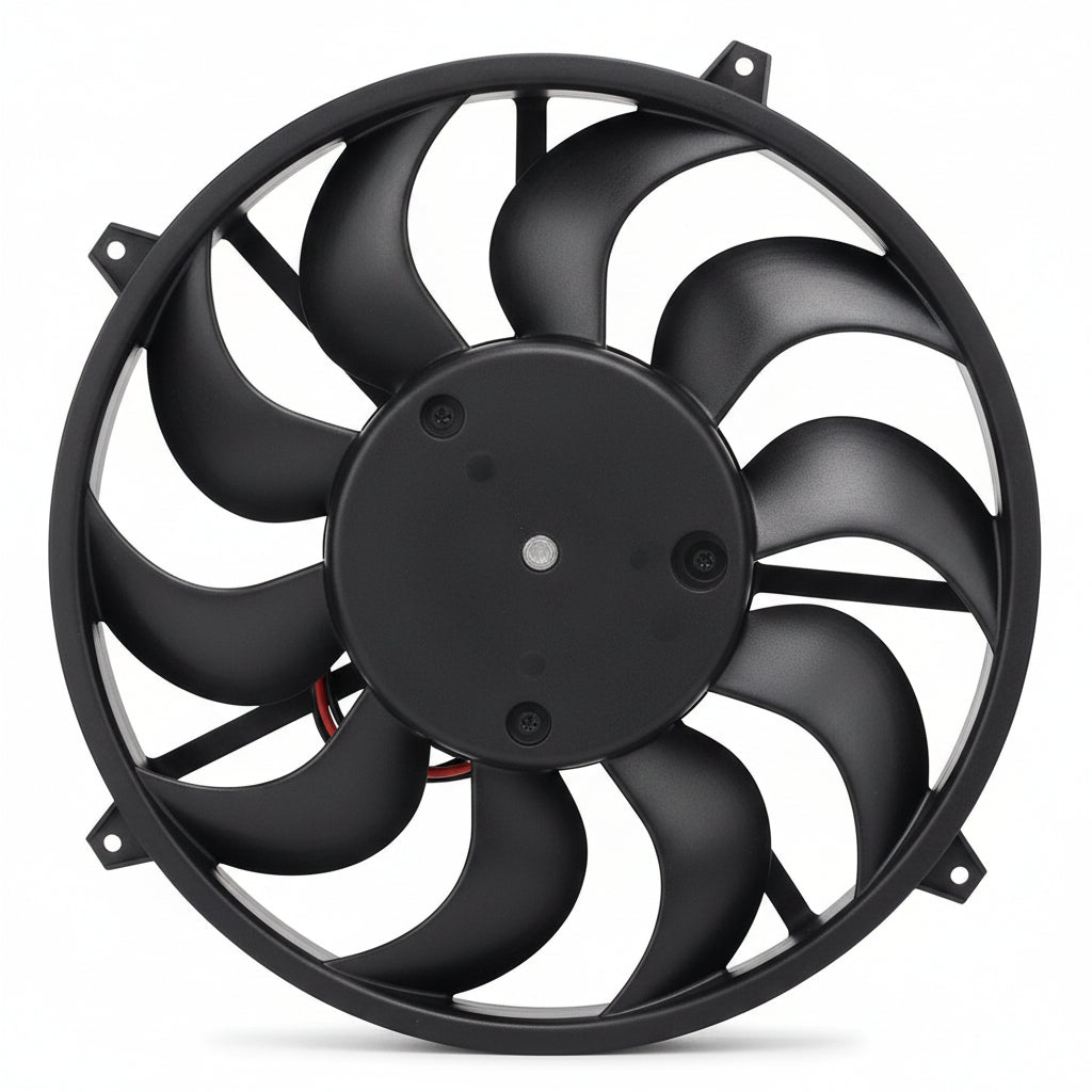 Engine Cooling Fan Motor Fan Assembly (Big) 4F0959455 Compatible With AUDI A6 C6 (4F2) | A6 / S6