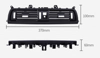 Ac Vent Compatible With Bmw 5 Series F10 2010-2017 6 Series F12 2012-2016 Ac Vent Ac Grill Chrome Black Centre 64229209136 64229197489