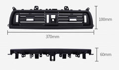 Ac Vent Compatible With Bmw 5 Series F10 2010-2017 6 Series F12 2012-2016 Ac Vent Ac Grill Chrome Black Centre 64229209136 64229197489
