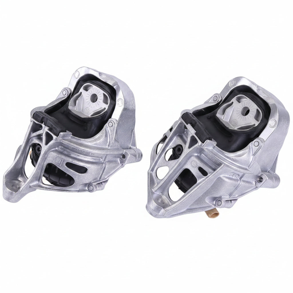 Engine Mount Left 4M0199371FC 8WD199371H Right 4M0199372FC 8WD199372H Compatible With Audi A4 B9 (8W2, 8WC) | A4 / S4 Q5 (FYB, FYG)