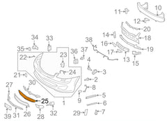 Front Bumper Lower Grill 2218852322 Compatible With Mercedes-Benz S-CLASS W221 (2007-2012) Tag No.116