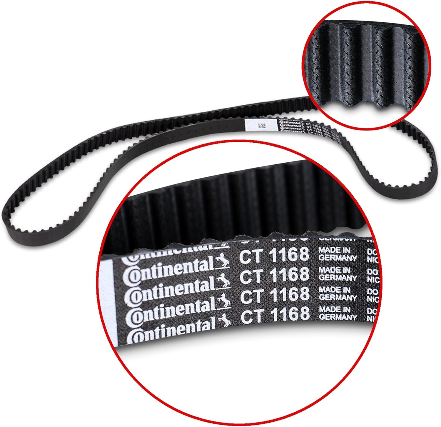 Timing Belt Kit CT1168K1 04L198119A Compatible With AUDI A3 Limousine, A4 B9, A5 Convertible, A5 Sportback, A6 C7, A6 C7 Avant, Q3 (8UB, 8UG), Q5 (8RB), Q5 (FYB, FYG) (CONTINENTAL)