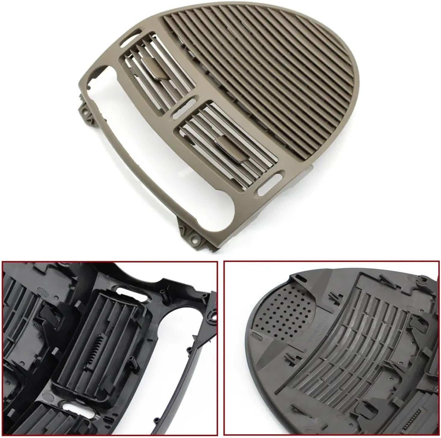 Black Speaker Cover (Center Dash Cover) 2118300054 Compatible With Mercedes Benz E-Class W211