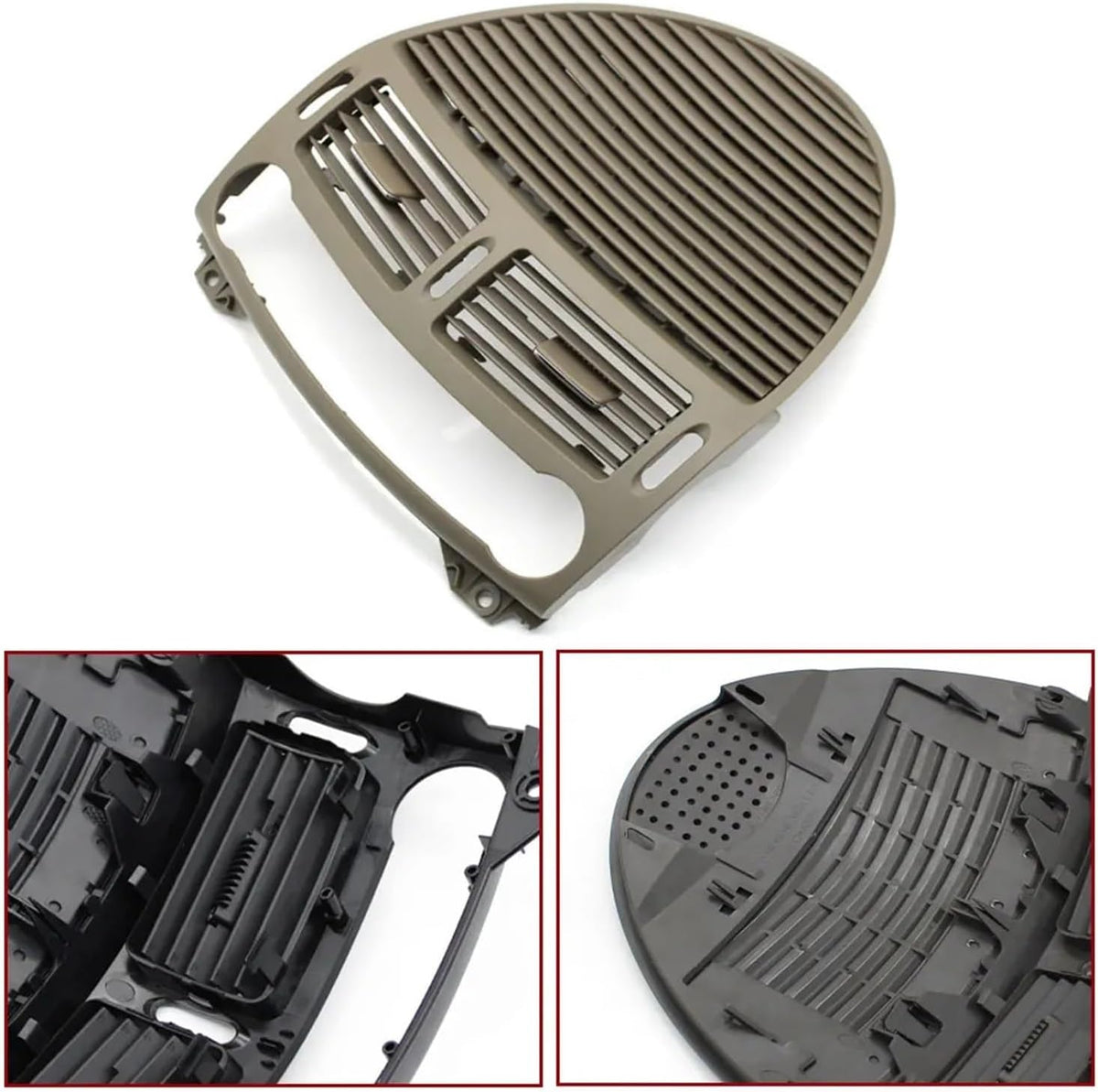Black Speaker Cover (Center Dash Cover) 2118300054 Compatible With Mercedes Benz E-Class W211