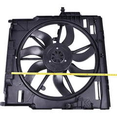 Engine Radiator Cooling Fan Assembly 17427634467 Compatible With  BMW X5 (E70) & X6 (E71, E72)