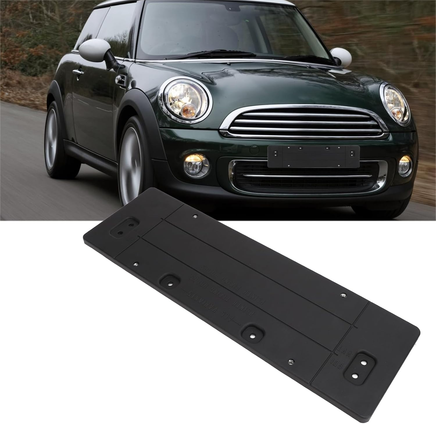 FRONT LICENSE BOARD 51132756949 Compatible With MINI COOPER R56