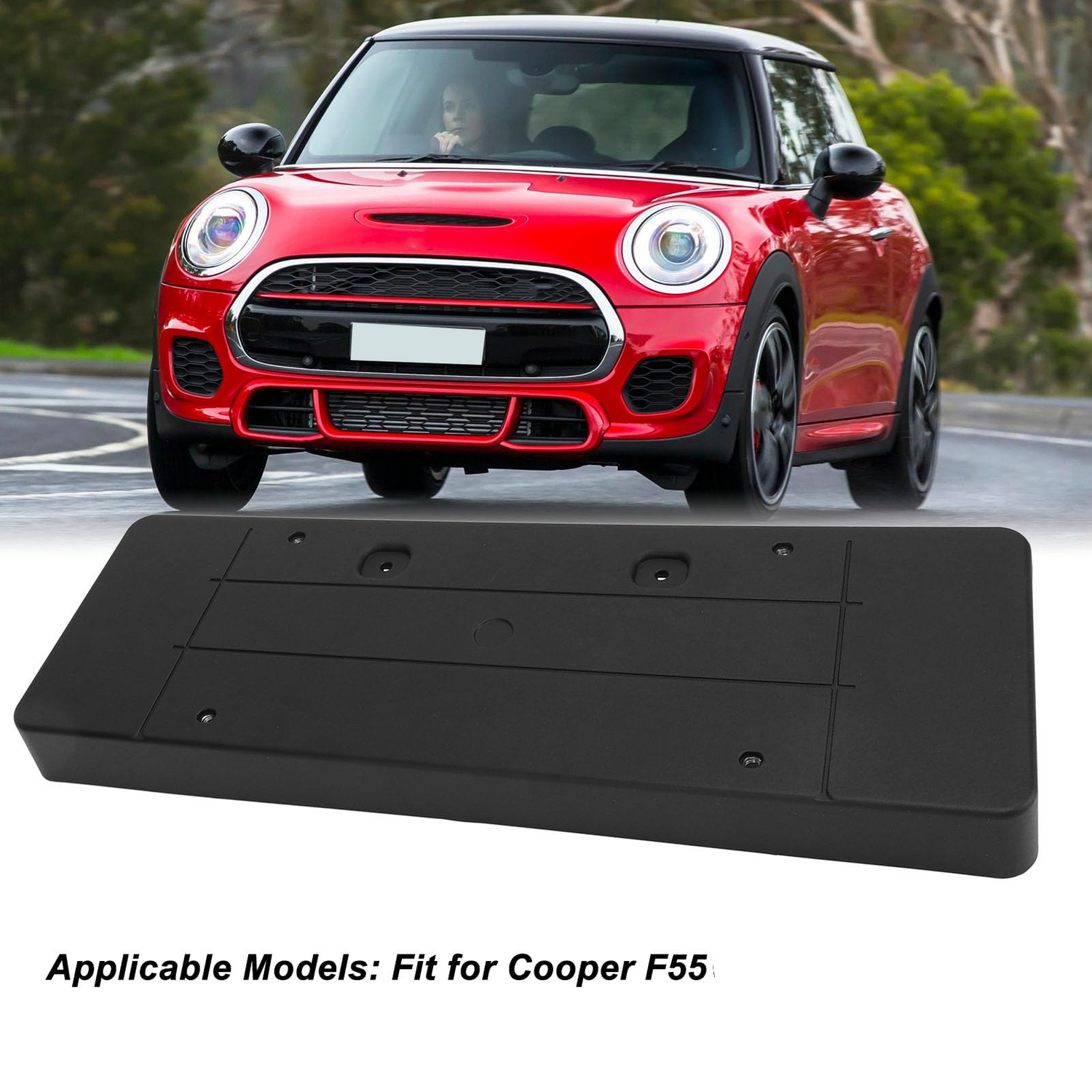 Front Lincense Board 51137362749 Compatible With Mini Cooper F55 (2013-21)