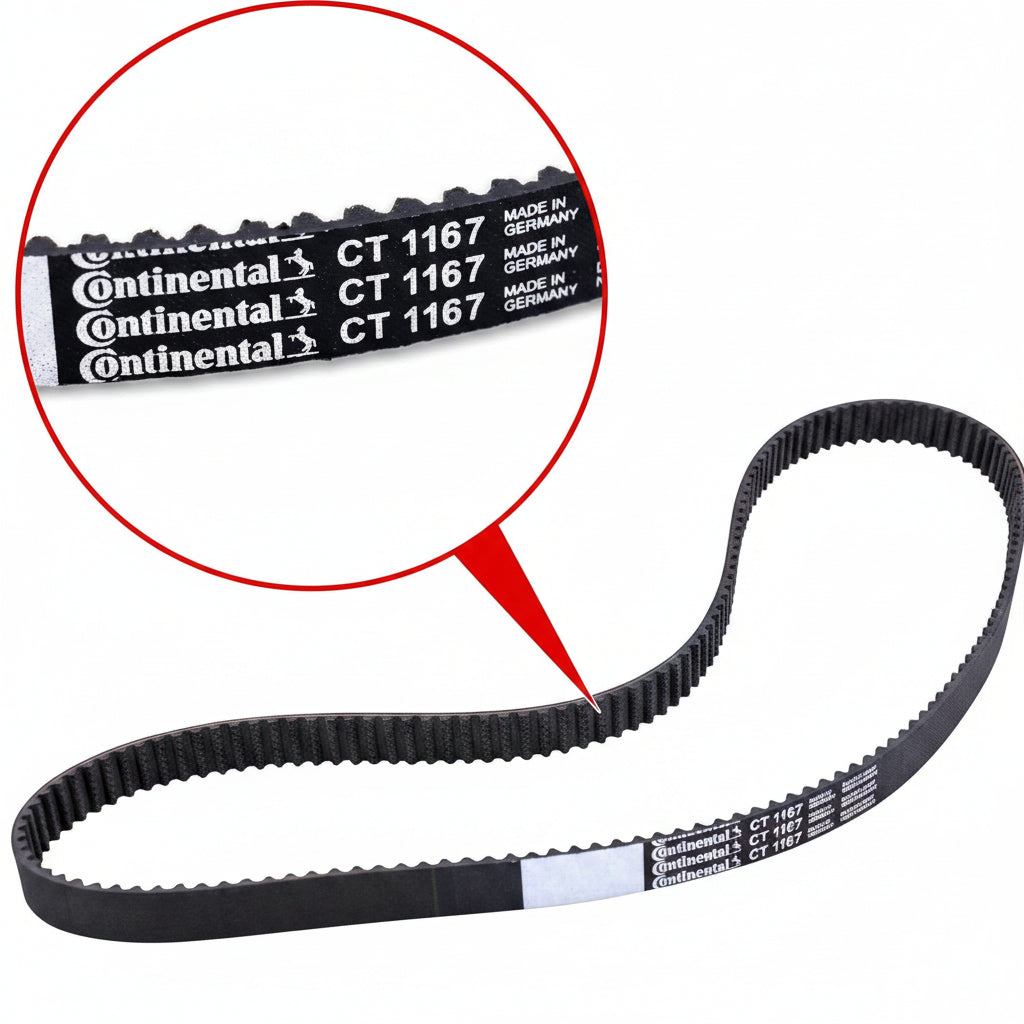 Timing Belt Kit CT1167K1 04E198119 Compatible With VW BEETLE (5C1, 5C2) | FUSCA | BJALLA, GOLF VII Van (5G1), POLO V (6R1, 6C1) (CONTINENTAL)