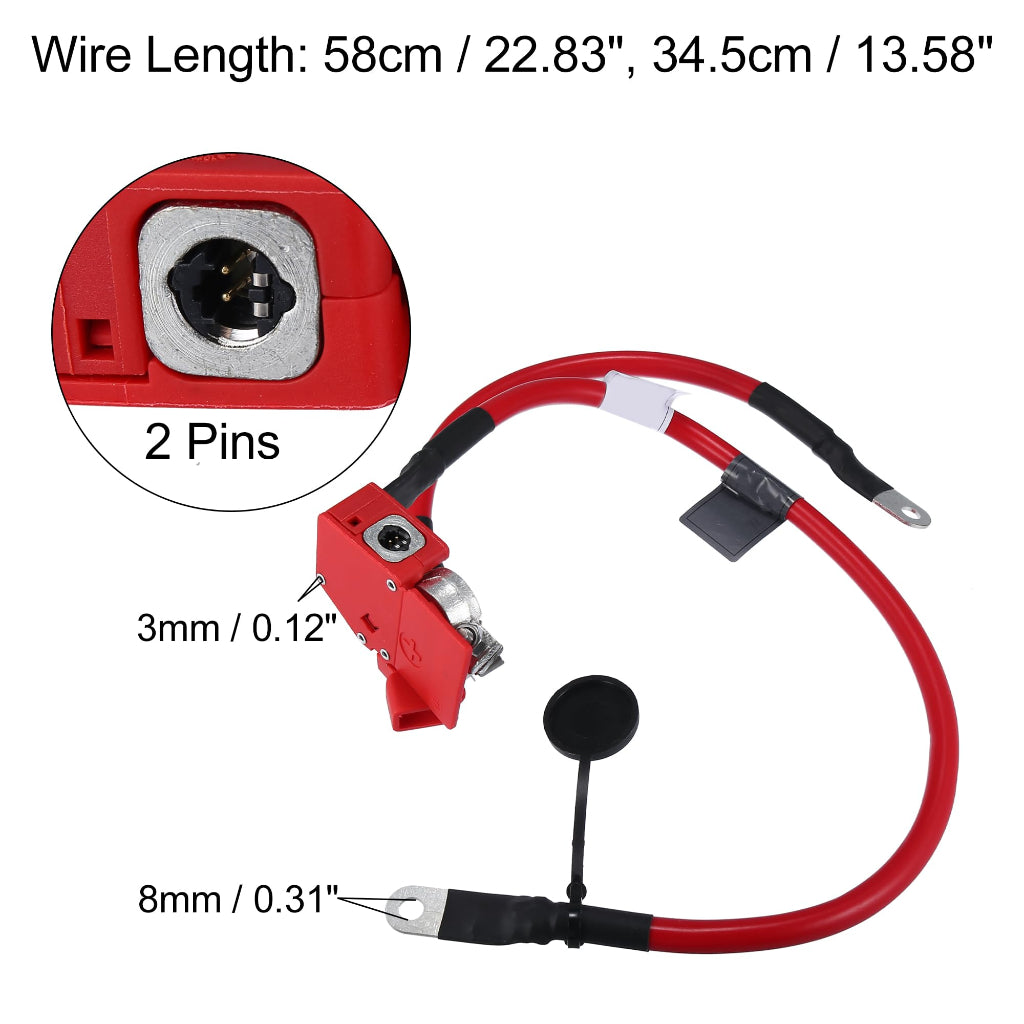 Positive Battery Terminal Cable 61129322056 Compatible With BMW X5 F15