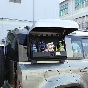 Side Tool Box (Gloss Black) Compatible With Land Rover Defender L633 (2020-2024)