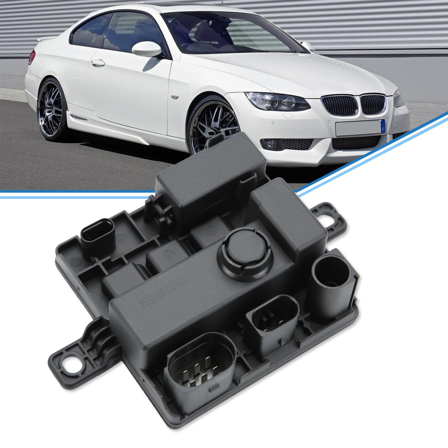 LED Headlight Daytime Running Light Module 12637591534 Compatible WithBMW X3 (F25) X6 (F16, F86) Tag No.270