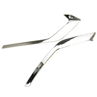 Front Bumper Strip Chrome Left 31455511 & Right 31455512 Compatible With VOLVO S60 (2019-2025) Tag No.824