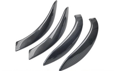 Interior Door Pull Handle Outer Cover Black Carbon Fiber Colour Left 51417275487 Right 51417275488 Compatible With BMW 3/4/M4 Series  F30 F31 F32 F34 F35 F36 F80 F82