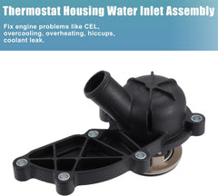 Thermostat Assembly (Elbow) 06E121111AC 06E121111G 06E121111D 06E121111H 06E121111M Compatible With AUDI A4 B8 (8K2) | A4 / S4 & A6 C7 (4G2, 4GC) | A6 / S6 Tag No.53