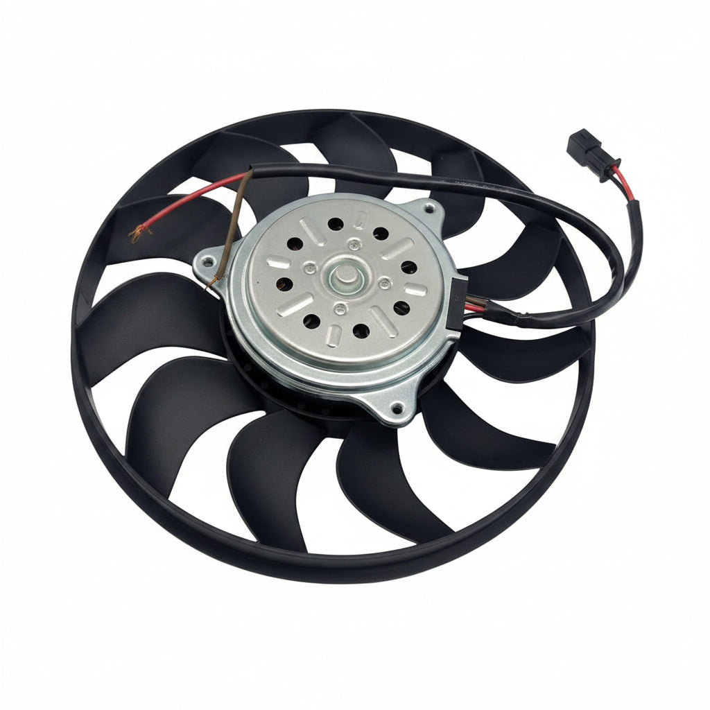 Engine Cooling Fan Motor Fan Assembly (Small) 4F0959455A Compatible With AUDI A6 C6 (4F2) | A6 / S6