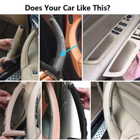 Door Handle Compatible with BMW X5 Door Handle X5 E70 2007-2013 X6 2008-2014 Full Set Brown