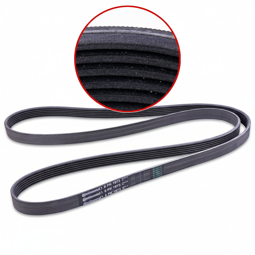 Multi Rib Belt 6PK1873 03E260849A Compatible With SKODA FABIA II (542) (CONTINENTAL)