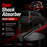 Rear Suspension Shock Absorber Left & Right 6393260800 6393260900 6393261000 6393262400 6393262500 6393263000 6393263300 6393263400 6393264000 6393264100 Compatible With Mercedes Benz W639