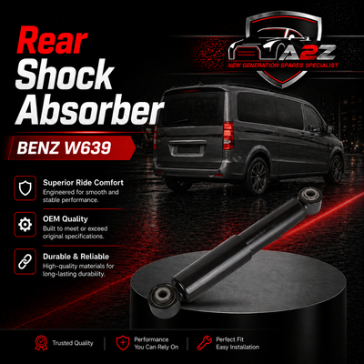 Rear Suspension Shock Absorber Left & Right 6393260800 6393260900 6393261000 6393262400 6393262500 6393263000 6393263300 6393263400 6393264000 6393264100 Compatible With Mercedes Benz W639