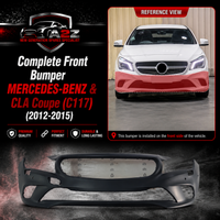 Front Bumper A1178800140 & A11788001409999 Compatible With MERCEDES-BENZ & CLA Coupe (C117) Tag No.201