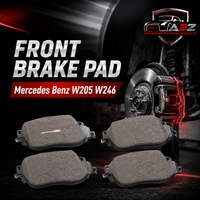 Front Brake Pad Set 0004208700 Compatible With Mercedes Benz W205 W246