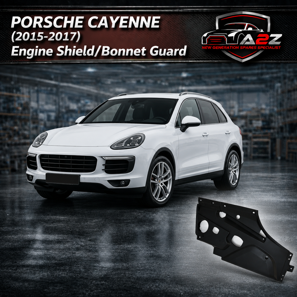 Engine Shield/Bonnet Guard Set Left 958556583219B9 & Right 958556584219B9 Compatible With Porsche Cayenne (2015-2017) Tag No.9