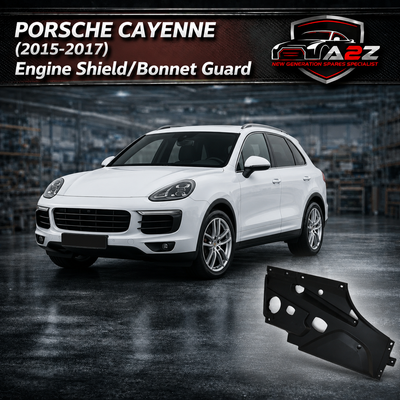 Engine Shield/Bonnet Guard Set Left 958556583219B9 & Right 958556584219B9 Compatible With Porsche Cayenne (2015-2017) Tag No.9