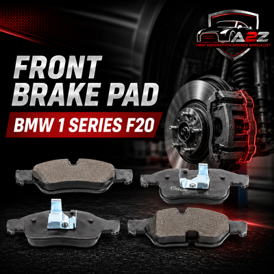 Front Brake Pad 34116858910 2501401 P06078 Compatible With BMW 1 Series F20