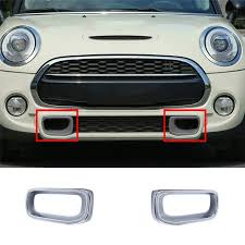 Air Duct Brake Chrome Compatible With MINI COOPER F55 / F56 Air Duct Brake Chrome Left 551117337811 & Right 51117337812 Tag-FC-704