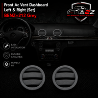 Front Ac Vent Dashboard  Left & Right (Set) 2128310359 Compatible With BENZ=212 Grey