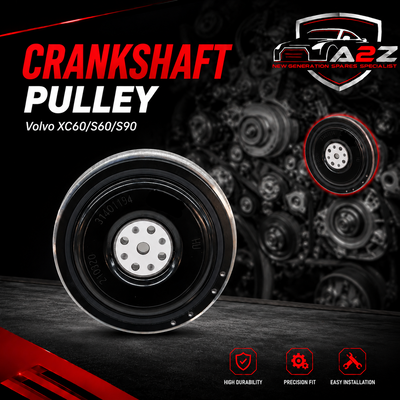 Crankshaft Pulley 31401194 & 31316097 & 32249369 Compatible With Volvo XC60/S60/S90