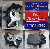 Dickey Latch LR034349 Compatible With  JAGUAR XE (X760) & XF II (X260) LAND ROVER DISCOVERY (L462) (2013 -18)