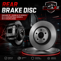 Rear Brake Disc Set C2D26352 Compatible With JAGUAR XF I (X250) & XJ (X351) & XK II Convertible (X150) & XK II Coupe (X150)