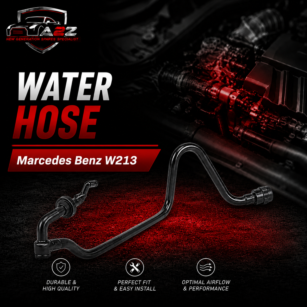 Water Hose 2135011001 Compatible With Marcedes Benz W213