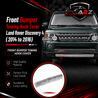 Front Bumper Towing Hook Cover LR051330 Compatible With Land Rover Discovery 4
