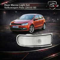 Door Merror Light Set Left 71779556 & Right 71779557 Compatible With Volkswagen Polo