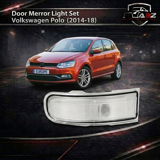 Door Merror Light Set Left 71779556 & Right 71779557 Compatible With Volkswagen Polo