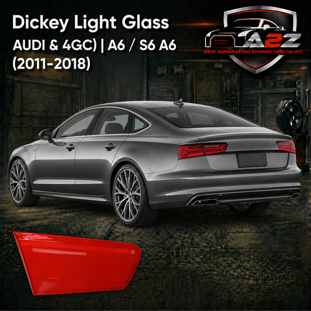 Dickey Light Glass Set Compatible With AUDI & 4GC) | A6 / S6 A6