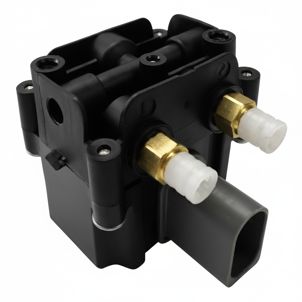 Air Suspension Solenoid Valve Block 37206799419 Compatible With BMW X5 E70 & X6 E71 E72