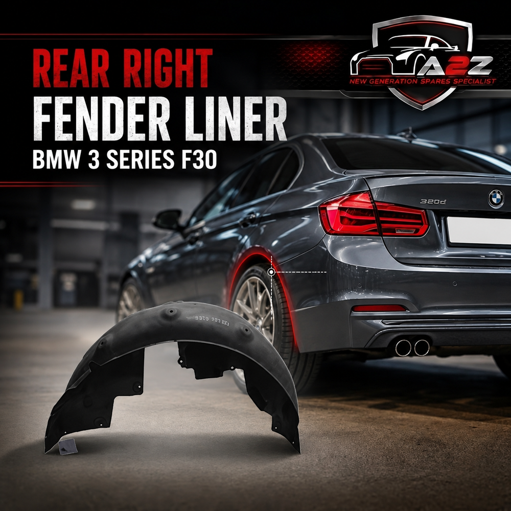 Rear Right Fender Liner 51717260294 Compatible With BMW 3 Series F30 Tag-FE-82