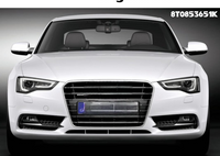 Glossy Black Original Show Grill Compatible With Audi = A5 (2012-16) Tag No.191